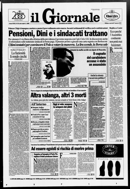 Il giornale : quotidiano del mattino